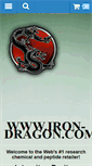 Mobile Screenshot of iron-dragon.com